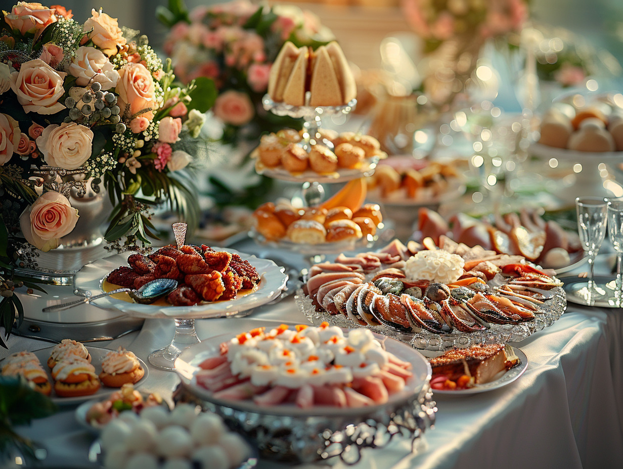 buffet mariage