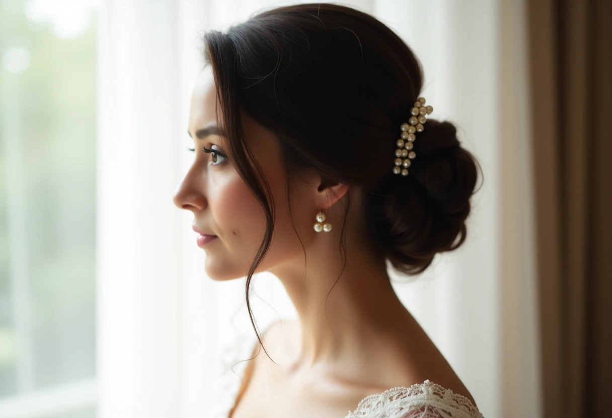 coiffure mariée