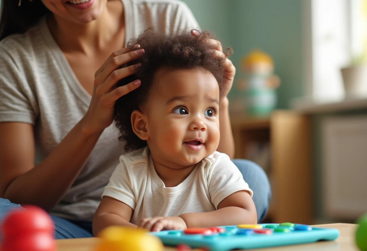 bébé afro